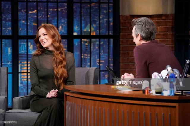 Late Night with Seth Meyers, March 2, 2023 - Riley Keough