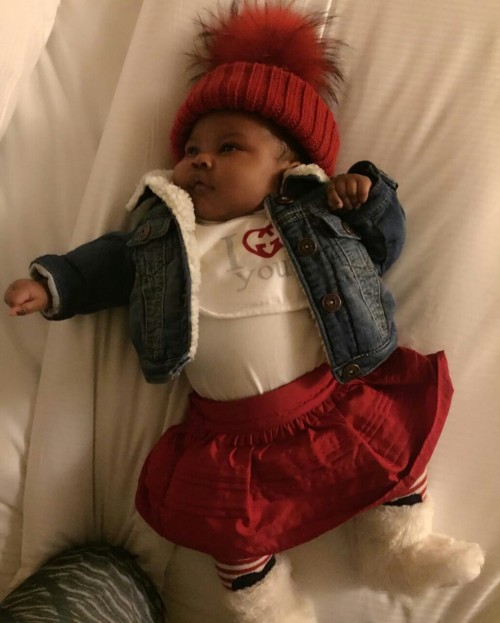 My heart&hellip;. I can&rsquo;t even.. Iman &amp; Teyana&rsquo;s baby girl is So cut