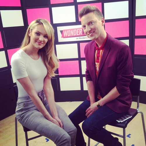 Victoria’s Secret Angel Candice Swanepoel stopped by Wonderwall for an exclusive chat today. H