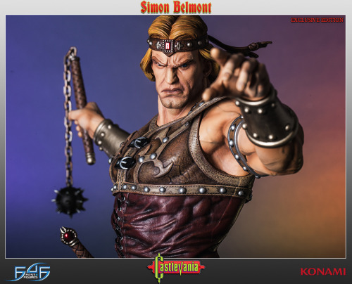 New Simon Belmont statue by First 4 Figures!Pre-order it here: http://bit.ly/1K8xvUe