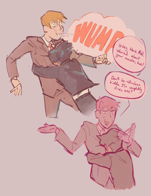 That's His Strange Uncle/older Brother/bff/mentor/role Model. If You Even Care 