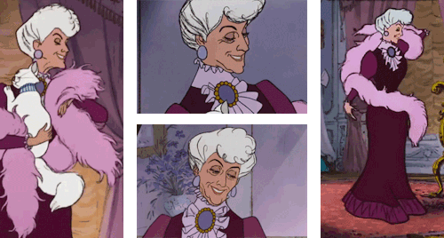 chudobs: mrsjadecurtiss: Favourite Disney Characters - Lady Adelaide Bonfamille   sexy old lady~