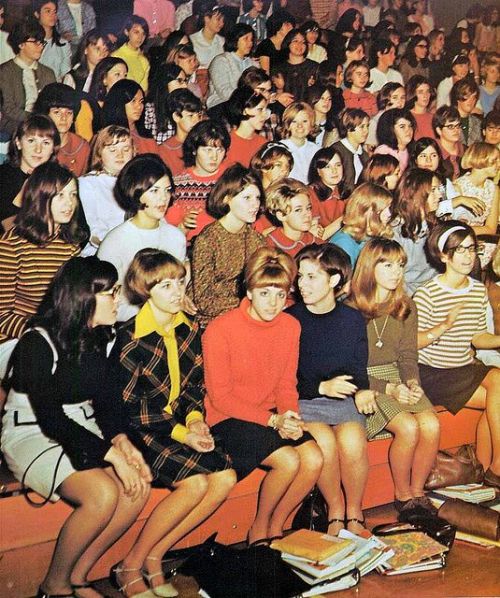 iamawildchild:1968 school assembly