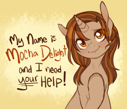 Ayasha-The-Pony:  Cafedelights:   Hello Everypony, This Is A Signal Boost!  My Name