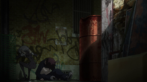I can’t but help and feel that quality of Kekkai Sensen Beyond¨s backgrounds has declined 
