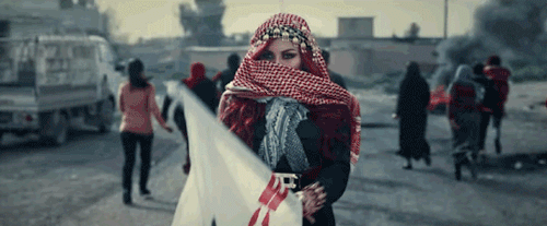 mashallahwallahi:micdotcom:Kurdish pop star Helly Luv risked her life to shoot an anti-ISIS music vi