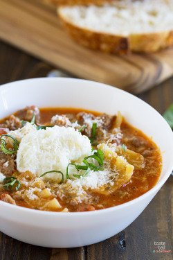 guardians-of-the-food:  Lasagna Soup 