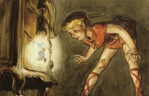 Peter Pan concept art by David Hall