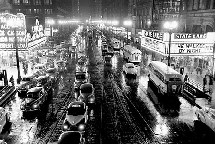 wehadfacesthen:  Chicago, 1949, a photo by Stanley Kubrick for LOOK magazine 