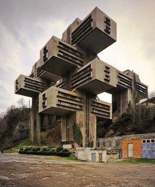 Former Ministry of Highways Buildings, Tbilisi, Georgia, 1974 #isc20c