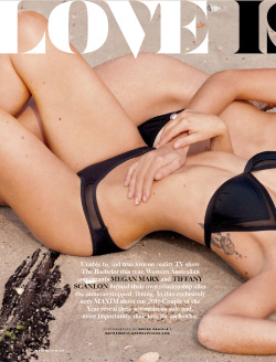 Megan Marx &amp; Tiffany Scanlon - Maxim Australia&rsquo;s Couple Of The Year. ♥  Love is Love. ♥