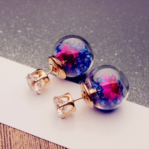 Lovely Glass Ball EarringsOO1   ❥_ x _ ❥   OO2OO3   ❥_ x _ ❥   OO4OO5   ❥_ 