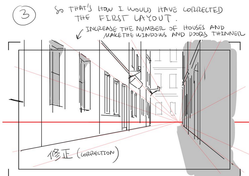 as-warm-as-choco:    How to draw a street that looks good (to me at least!)  by Thomas