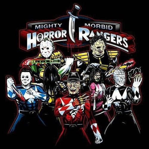 ⚡ It’s Killing Time!!! Horror Villians As The Mighty Morphin Power Rangers!  #Pinhead #Leather