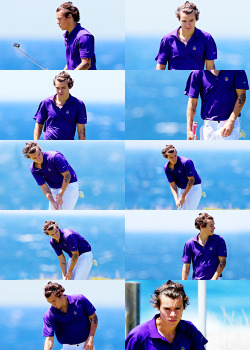 swiftclass:  Harry playing golf - 23.10.2013