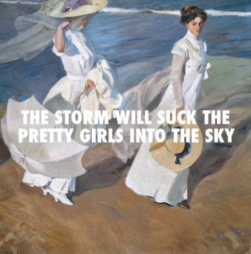 Walk on the Beach (1909), Joaquin Sorolla / Little Faith (2010), The National