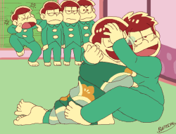 blattodae:  making sure jyushimatsu sleeps soundly