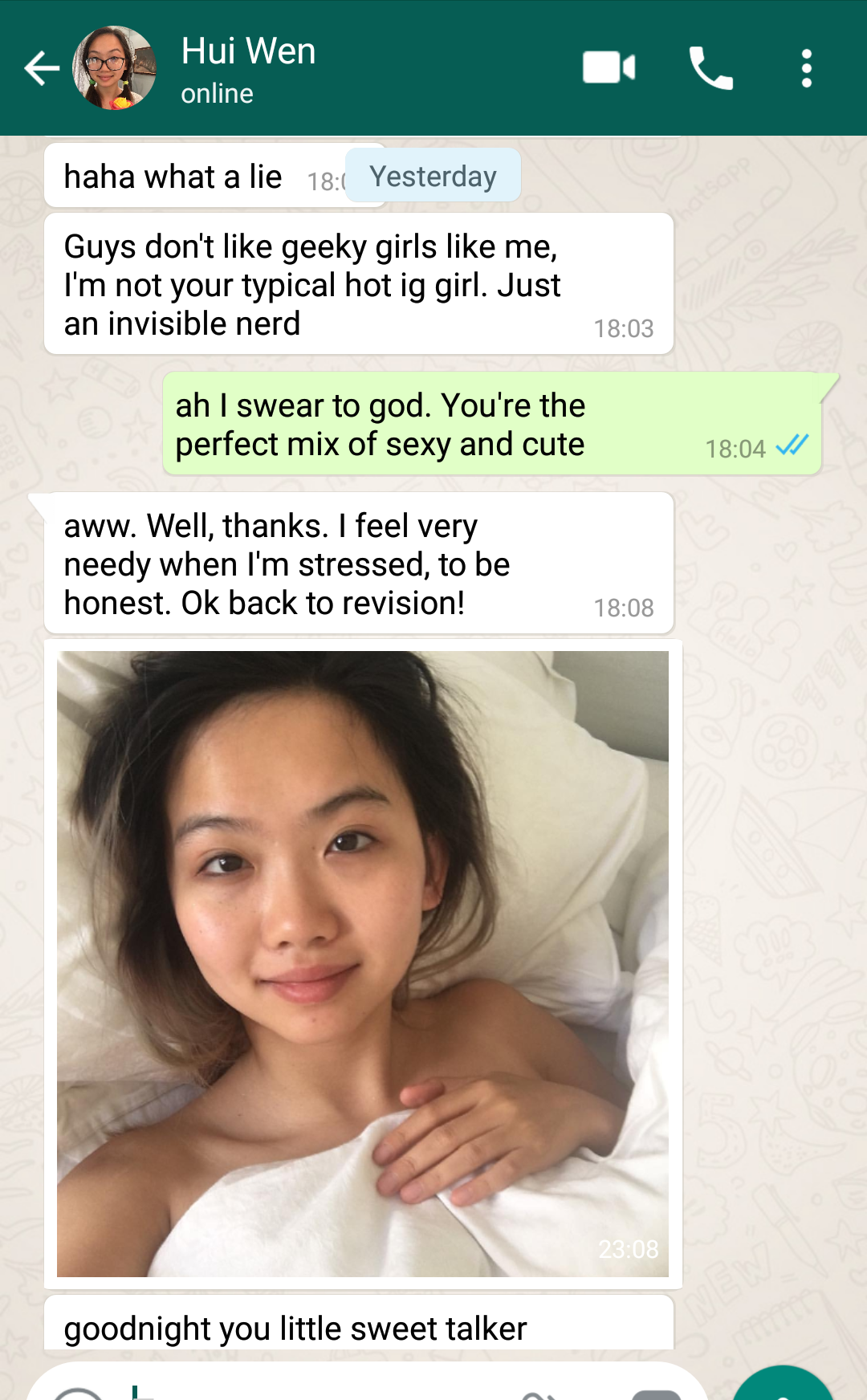 sg-sext-erotica:  Stress from exams turns Hui Wen, nerdy and studious 18 year old
