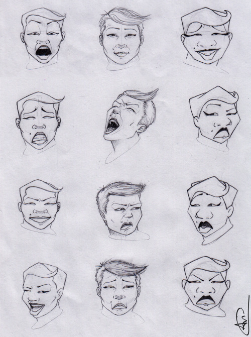 Some expressions and styles practice.