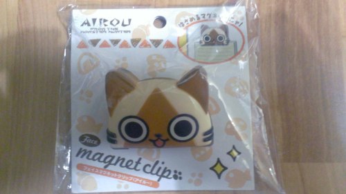 Airou &amp; Melaleu Magnet Clips! My only regret is that I wasn&rsquo;t allowed to get more than one