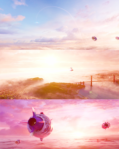 Big Hero 6: scenery porn