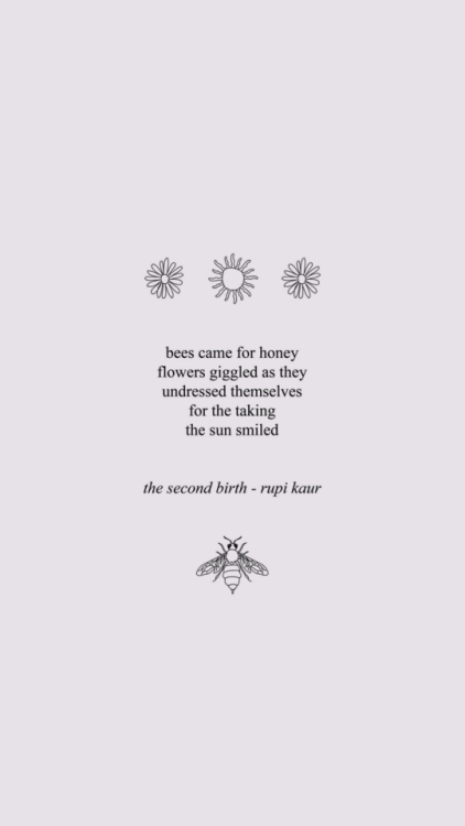 the sun and her flowers - rupi kaur ๑♡՞↳ like if saving