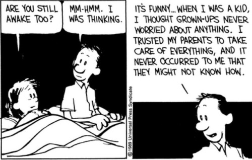lankybrunettepartdeux:I never guessed that in my adulthood, I’d be relating to Calvin’s 
