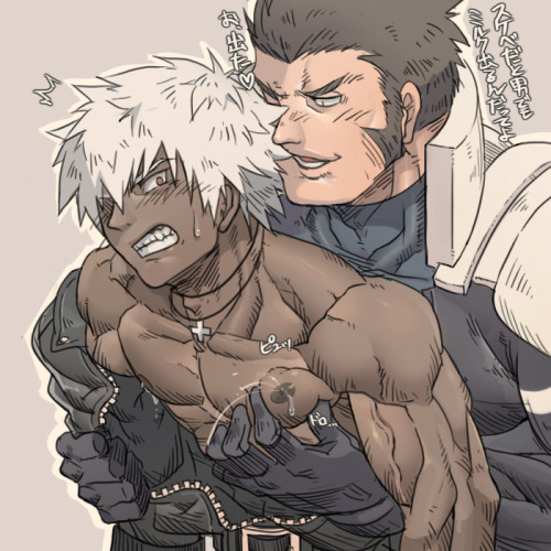baraparadisevip:  Characters: Maxima x K. Game: King of figthers. 