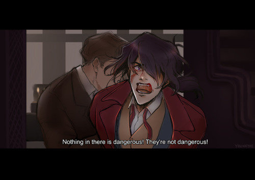 @lightningstrikes-art ‘s  Fantastic Beasts AU 