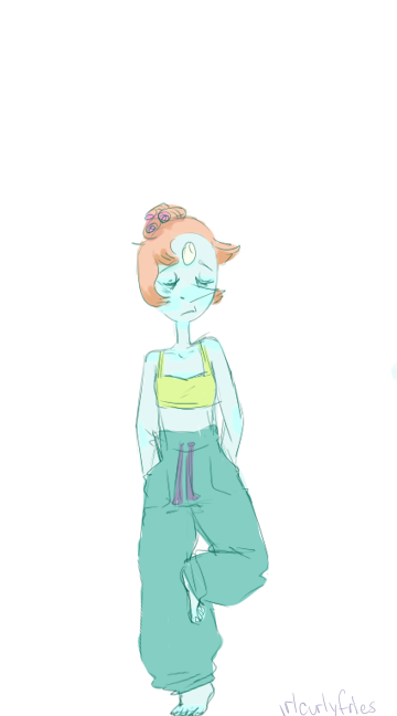 irlcurlyfries:  Sleepy, slumber party gems. I gave up on this comic idea. Take these