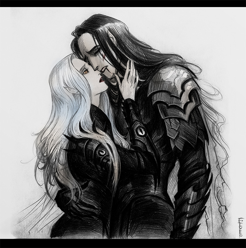 Elf-esteem — melkorwashere: sketch-request from ask.fm Melkor