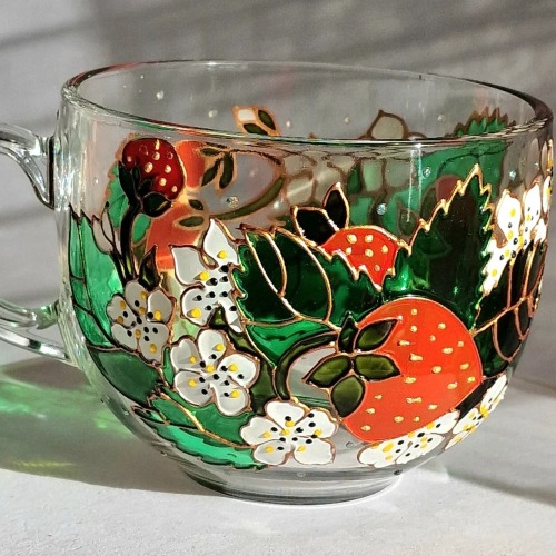 Hand Painted Glasses // Margo Tallinnast