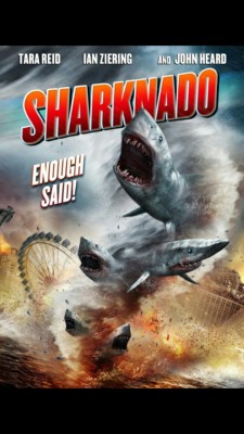 stryke62:  brendanwtf:  meatbicyclevevo:  fano-tastic:  I love how these are the same cover just different backgrounds.  &ldquo;Sharknado 2: The Second One&rdquo;They really put a lot of effort into the title, didn’t they  &ldquo;Shark happens&rdquo;