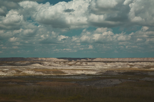 Badlands of South Dakota.