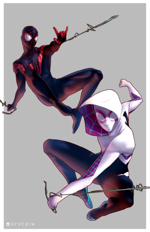 westcoastavengers:  Ultimate Spider-Man | Spider Gwen | Jamal Campbell 