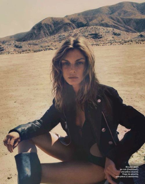 Angela Lindvall by Elina Kechicheva for Marie Claire France August 2015