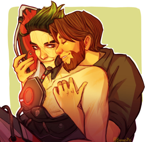 barnespls:I just really like drawing those Blackwatch boys.
