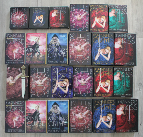 Book Collection #17 - Books by Marie Rutkoski.  Link will lead to my blog post, where I have more pi
