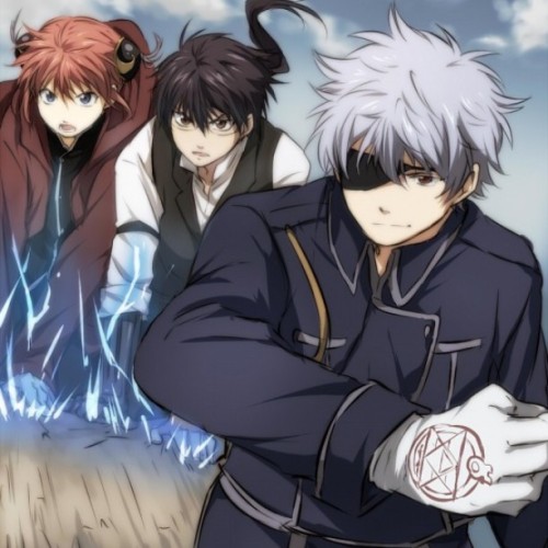 The Alchemists #Gintama #Alchemist #Kagura #Shimura #Anime #Manga #Fullmetal_Alchemist