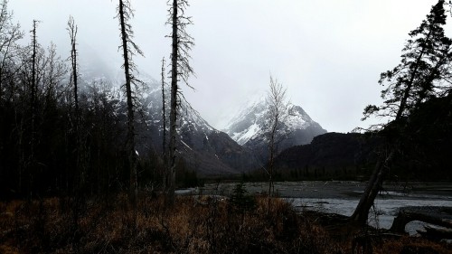 zsandcoffee:  Hiked out to Echo Bend at Crow Pass yesterday. Chilly, but beautiful.