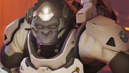 Winston from Overwatch is a flat earther