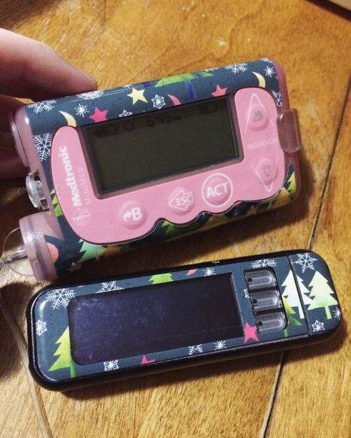 My pump and my meter match! Got these new skins just in time for Christmas. Bought from pumppeelz.co