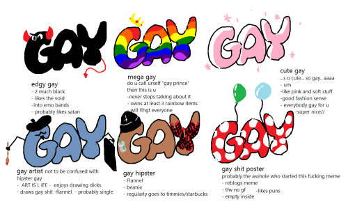 sometimesibite: s7n: which gay r u Mega gay