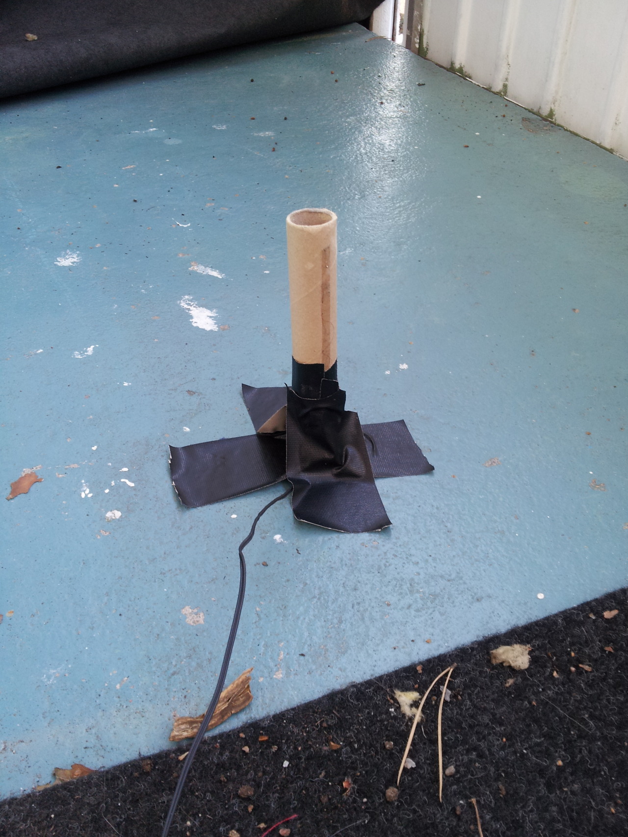 Today&rsquo;s experiment: smoke bomb!  I ordered a kit from an online pyrotechnics