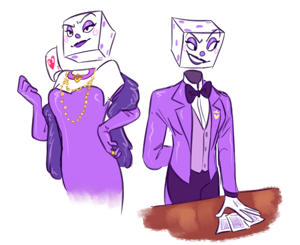 Ladies and Gentlemen… Him~ #kingdice #cupheadshow #cuphead #kingdiceed