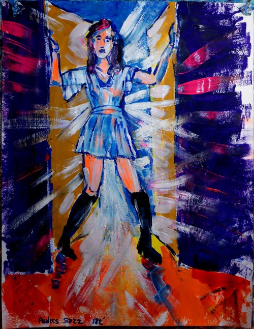 peintre-stephane: dress codetranslated from a @redrcs  challenge Thank you @peintre-stephane . 