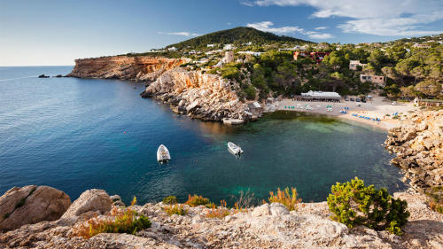 One dip in Cala Carbo’s clear cool waters, can wash away even the most delicious of sins. (via