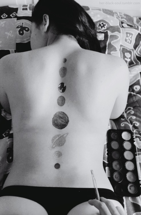 her-black-soul:  I’m not the muse… I’m the artist.