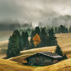 bluepueblo:  Mountain Cabin, The Dolomites,