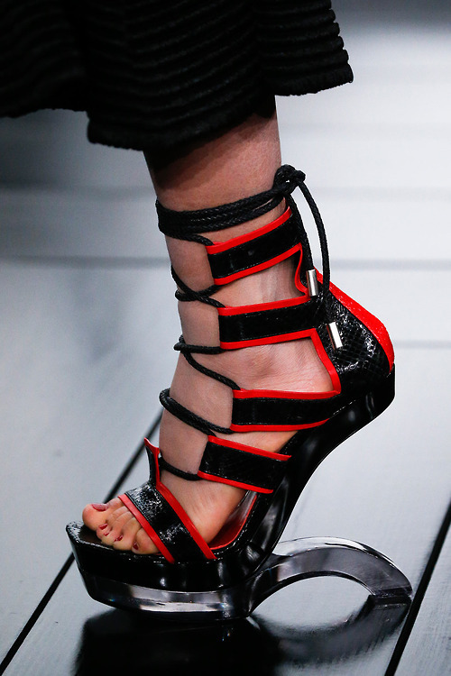 Shoes Fashion Blog Alexander McQueen SS15 via Tumblr